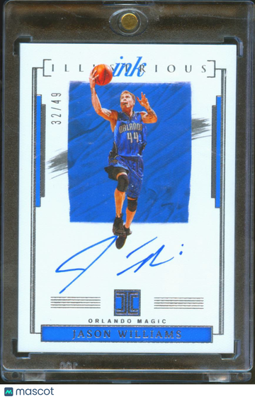 2022 Panini Impeccable Illustrious Ink Jason Williams #IL-JWL /49