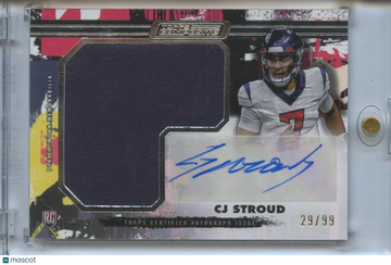 2024 Topps C. J. Stroud Patch Rookie Topps