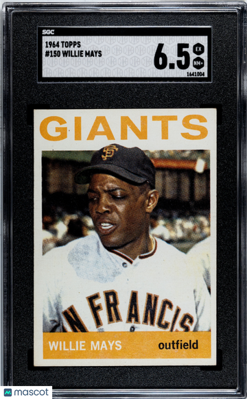 1964 Topps Willie Mays #150 SGC 6.5