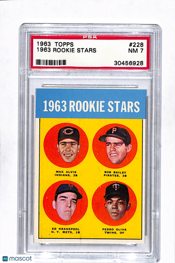 1963 Topps 1963 Rookie Stars #228 PSA 7