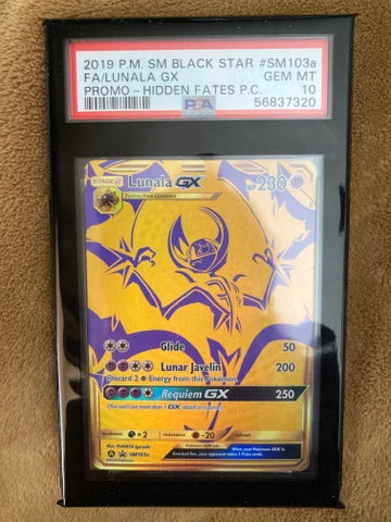 2019 FA/Lunala GX Hidden Fates