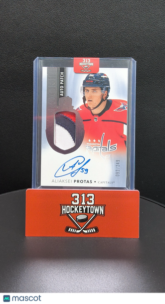 2021-22 Upper Deck The Cup Aliaksei Protas #162 /249 Auto Patch