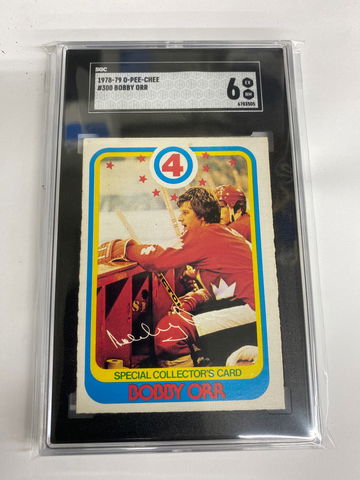 1978 -79 O-Pee-Chee #300 Bobby Orr last card 