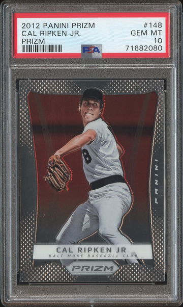 2012 Panini Prizm #148 Cal Ripken PSA 10