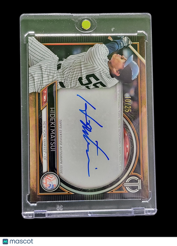 2020 Topps Tribute Hideki Matsui #TA-HM /25
