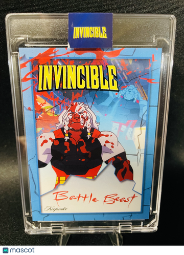 2026 Keepsake Invincible Battle Beast Character Signagraph Card 47/50 #2