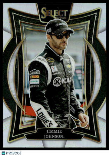 2025 Panini Select Racing Jimmie Johnson #55 Silver Prizm