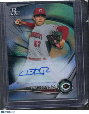 2022 Bowman Platinum - Top Prospect Autograph Christian Roa #TOP-2