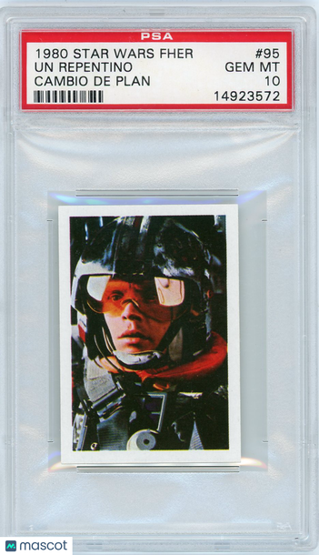 1980 Star Wars Fher Un Repentino Cambio De Plan #95 PSA 10
