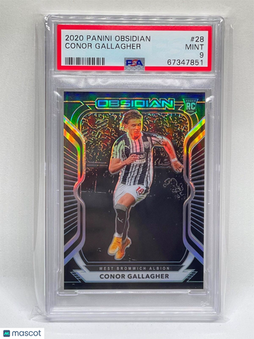 2020 Panini Obsidian Conor Gallagher #28 PSA 9