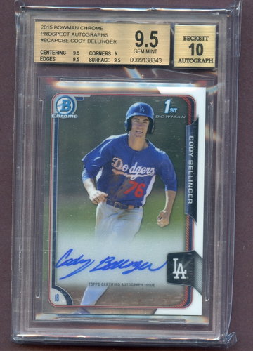 Cody Bellinger Bowman Chrome 