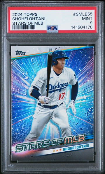 2024 Topps Stars of the MLB Shohei Ohtani #SMLB55 PSA 9