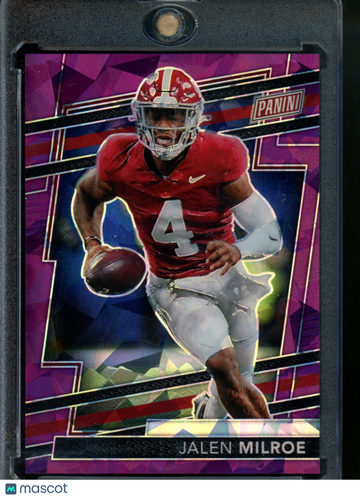 2024 Panini National Convention Jalen Milroe #RP7 Purple Ice /49