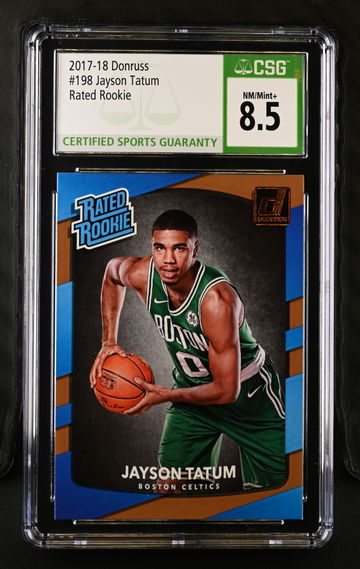 2017 JAYSON TATUM RATED ROOKIE #198