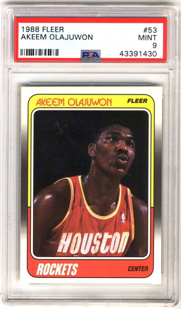 1988 Fleer Hakeem Olajuwon