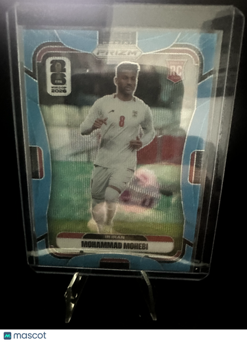 2026 Panini Prizm World Cup Mohammad Mohebi #246 Light Blue RC /