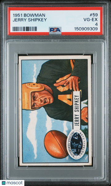 1951 Bowman Jerry Shipkey #59 PSA 4