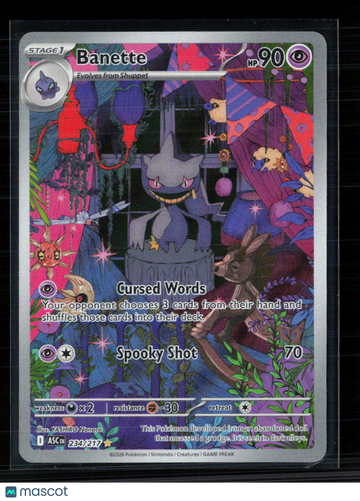 Pokemon 2026 Mega Evolution – Ascended Heroes Banette #234/217