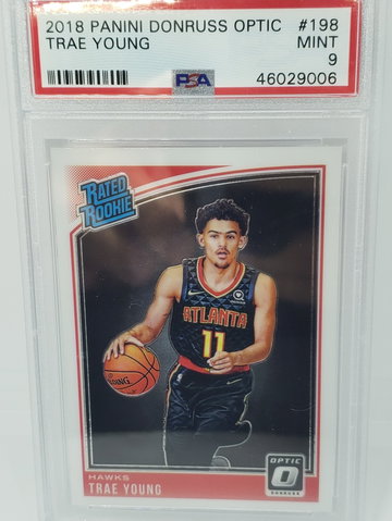 2018-19 trae young optic psa 9