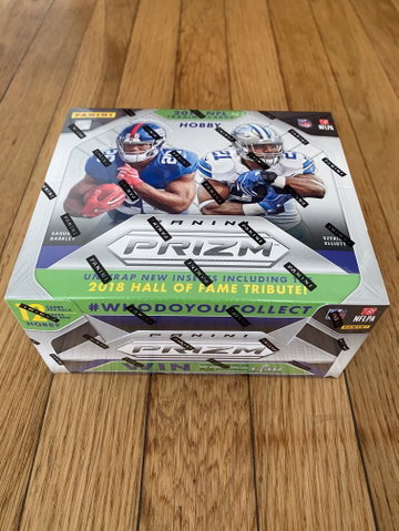 2018 Prizm Football Hobby Box