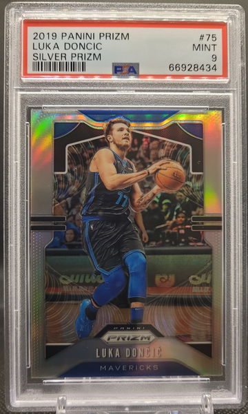 2019-20 Prizm Silver Luka Doncic #75 PSA 9 - [434]