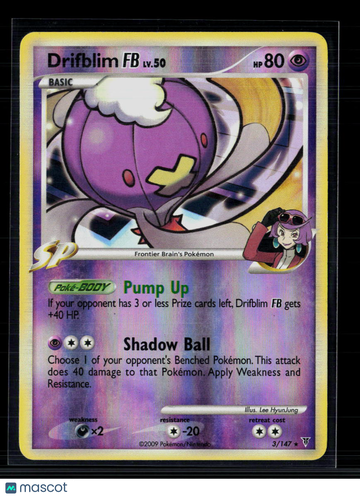 Pokemon 2013 Platinum – Supreme Victors Drifblim FB #3/147