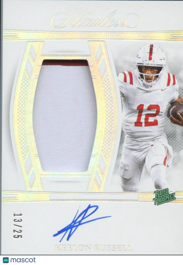 2025 Keelon Russell Patch Rookie Panini Authentic