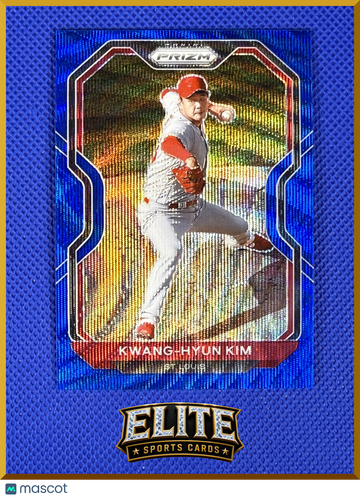 2021 Panini Prizm Kwang-Hyun Kim #213 Blue Wave /60
