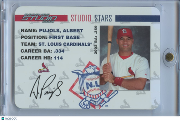 2004 Donruss Studio Albert Pujols Donruss