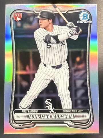 2026 Bowman Munetaka Murakami #9 Chrome Rookie Red RC Variation White Sox