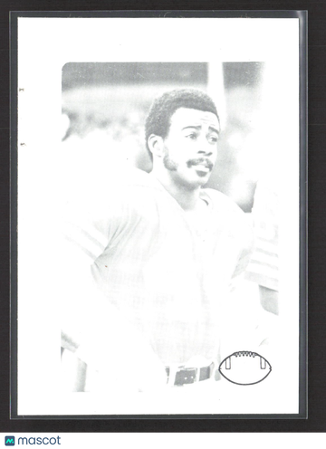 1972 Topps Football Blank Back Mercury Morris #236