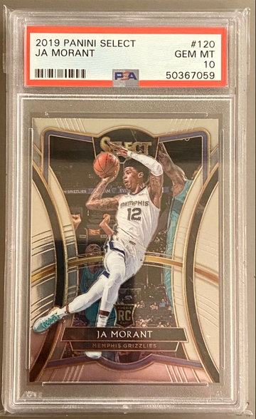 Ja Morant Select Premier Level PSA 10
