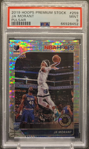2019 Hoops Premium Stock Ja Morant Pulsar PSA 9
