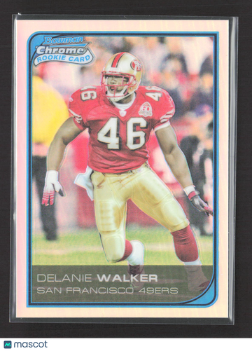 2006 Bowman Chrome Delanie Walker #49 Refractor