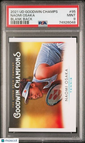 2021 Goodwin Champions Naomi Osaka #95 PSA 9