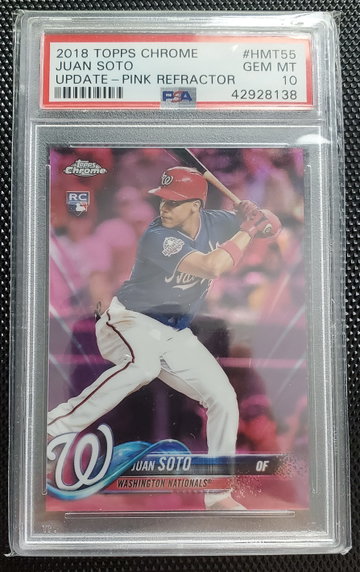 Juan Soto Topps Chrome PINK