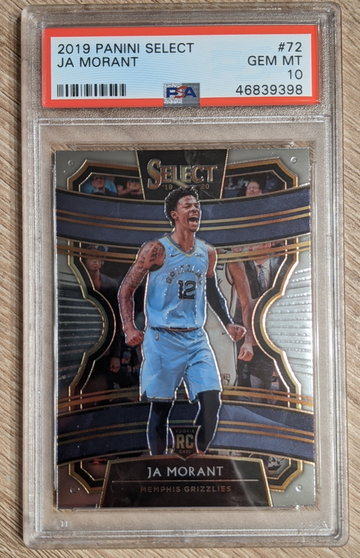 Ja Morant 2019 Select #72 PSA 10
