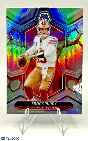 2024 Panini Mosaic Brock Purdy #190 Silver Prizm Parallel/Variety Base Set
