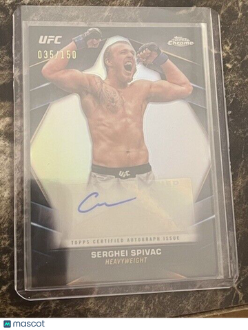 2024 Topps Chrome UFC Chrome Topps