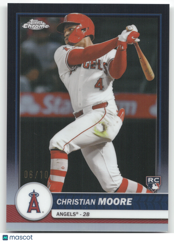 2026 Topps Chrome Christian Moore #38 /10 RC