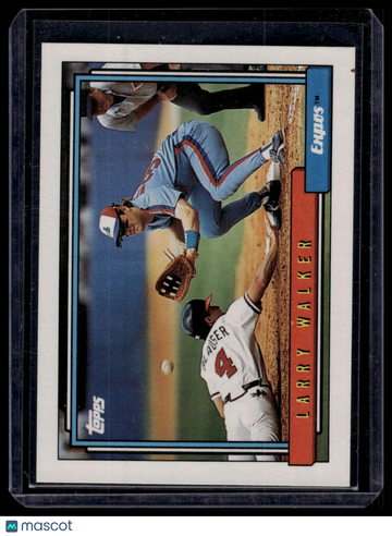 1992 Topps Micro Larry Walker #531