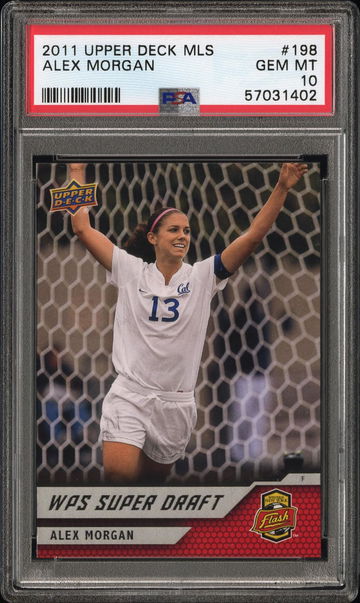 2011 Upper Deck Alex Morgan #198  PSA 10