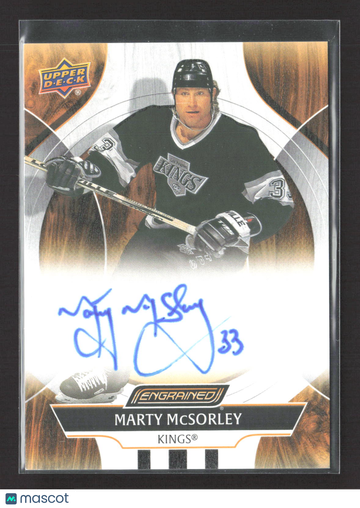 2025 Upper Deck Engrained Marty McSorley #CA-SO
