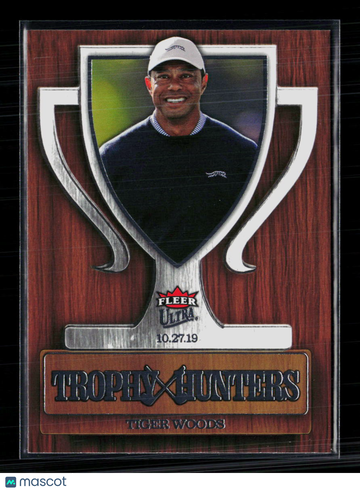 2026 Fleer Ultra Golf Trophy Hunters Tiger Woods #TH-1