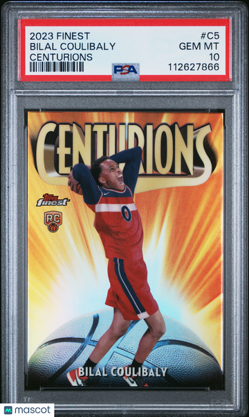 2023 Topps Finest Centurions Bilal Coulibaly #C5 PSA 10