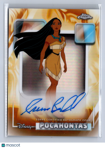 2026 Topps Disney Chrome Irene Bedard as Pocahontas Auto #AA-IB