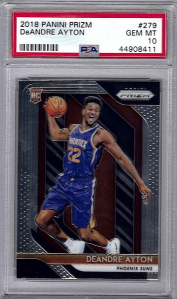 DeAndre Ayton prizm rookie