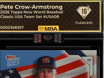 2026 Topps Now World Baseball Classic Pete Crow-Armstrong #USA08 USA Team Set MBA 10
