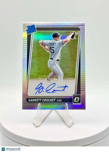 2021 Panini Donruss Optic Prizm Garrett Crochet #RRS-GC Holo [ON CARD]