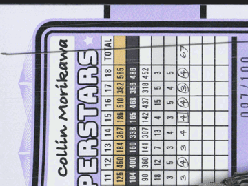 2024 Upper Deck Scorecard Superstars Collin Morikawa Birdie Trading Card SS-10 PGA Tour